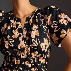 Anthropologie Somerset Mini Dress – Floral Print (XL) ✨